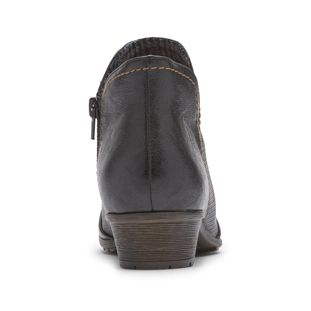 Rockport Støvler Dame Svart - Cobb Hill Gratasha V-Cut - VGKN73015